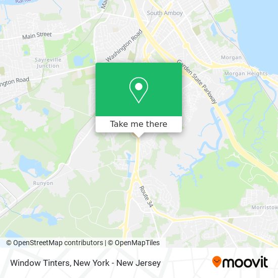 Window Tinters map