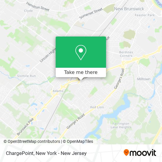 ChargePoint map