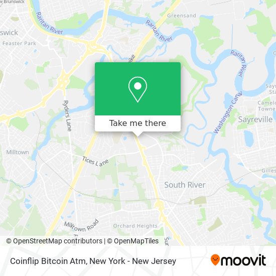 Mapa de Coinflip Bitcoin Atm