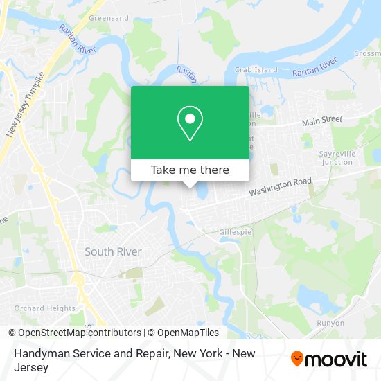 Handyman Service and Repair map