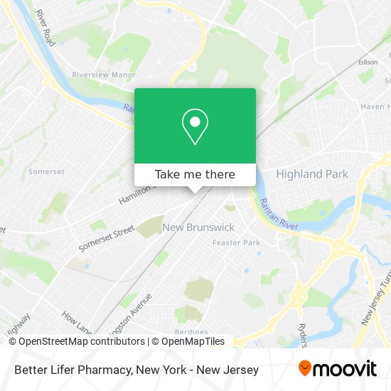 Mapa de Better Lifer Pharmacy
