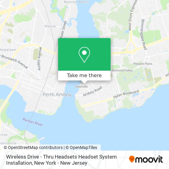 Wireless Drive - Thru Headsets Headset System Installation map