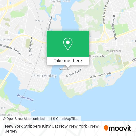 Mapa de New York Strippers Kitty Cat Now