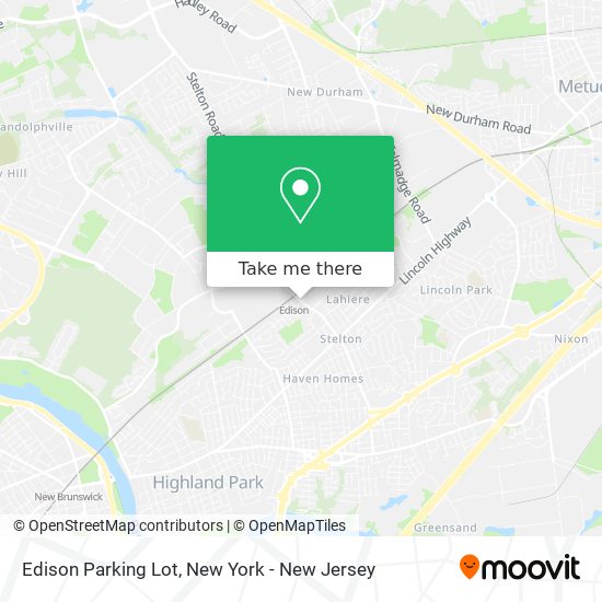 Mapa de Edison Parking Lot
