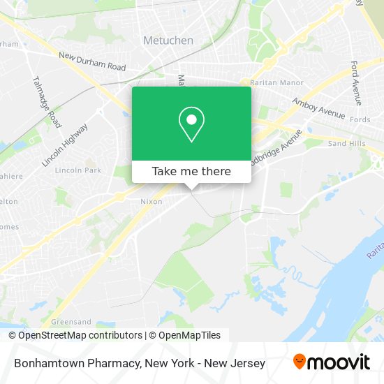 Mapa de Bonhamtown Pharmacy