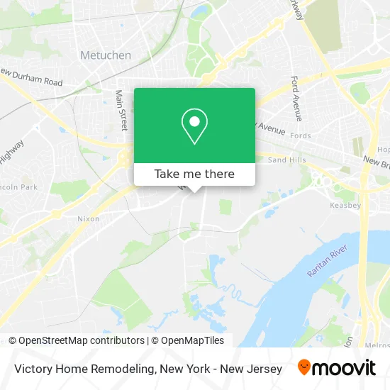 Victory Home Remodeling map