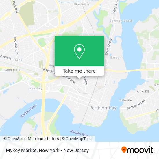Mykey Market map