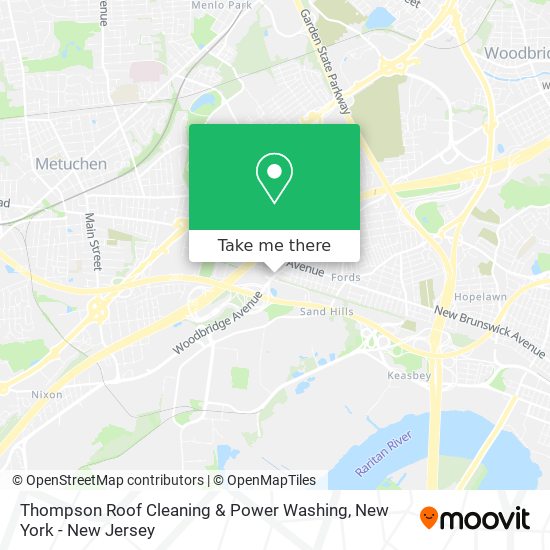 Thompson Roof Cleaning & Power Washing map