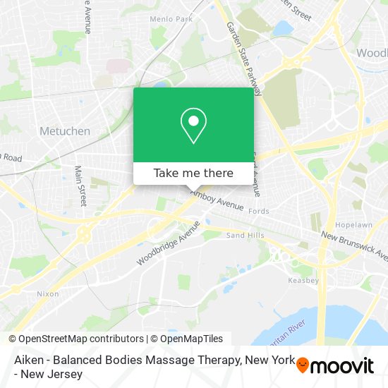Aiken - Balanced Bodies Massage Therapy map
