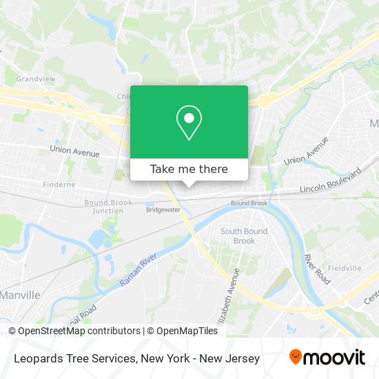 Leopards Tree Services map