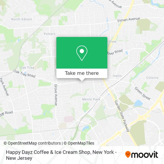 Happy Dayz Coffee & Ice Cream Shop map