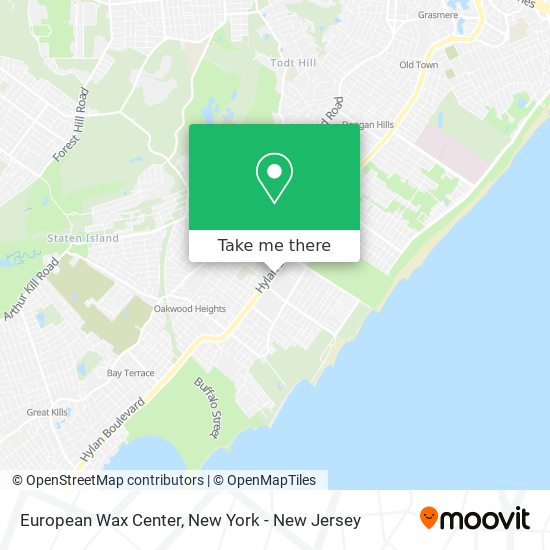 European Wax Center map