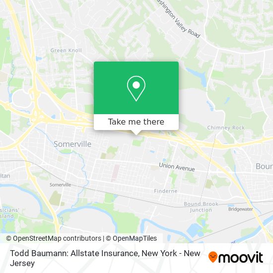 Todd Baumann: Allstate Insurance map