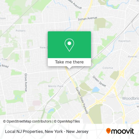 Mapa de Local NJ Properties