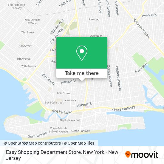 Mapa de Easy Shopping Department Store