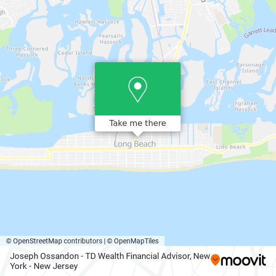 Mapa de Joseph Ossandon - TD Wealth Financial Advisor