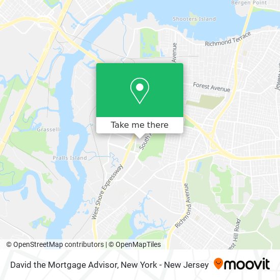 Mapa de David the Mortgage Advisor