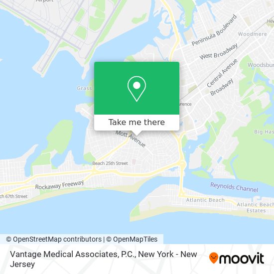 Mapa de Vantage Medical Associates, P.C.