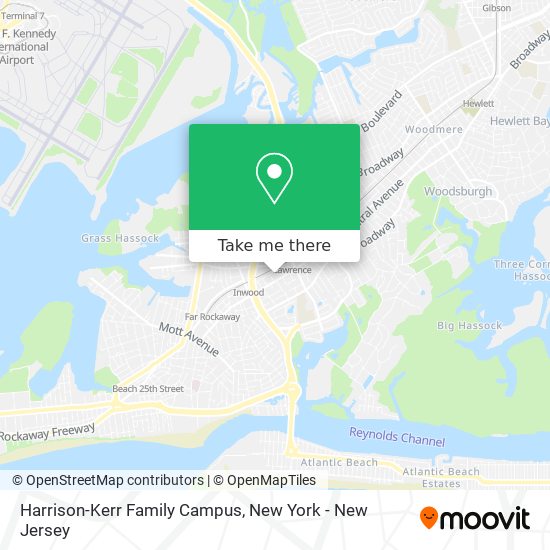 Harrison-Kerr Family Campus map