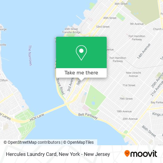 Hercules Laundry Card map