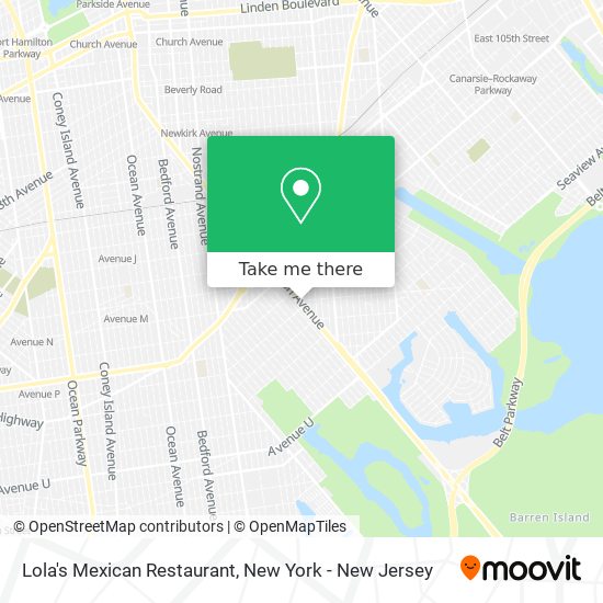 Mapa de Lola's Mexican Restaurant