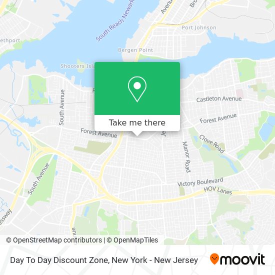 Day To Day Discount Zone map