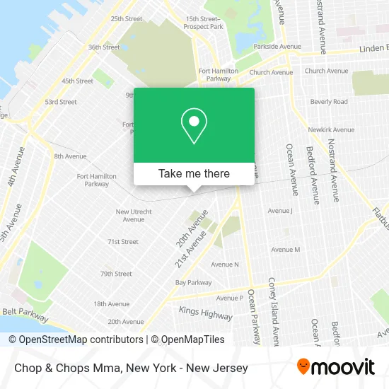 Chop & Chops Mma map