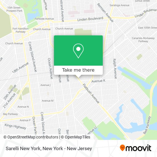 Sarelli New York map