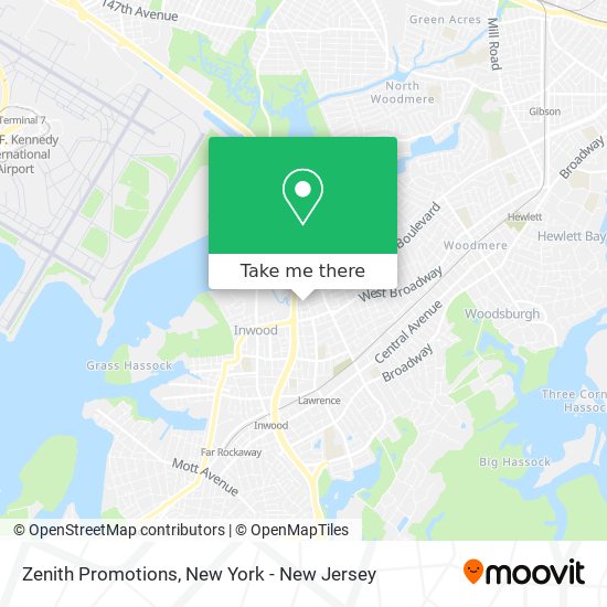 Zenith Promotions map