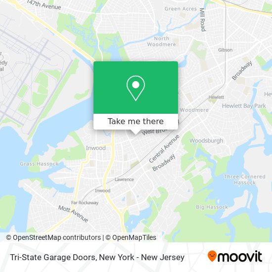 Mapa de Tri-State Garage Doors