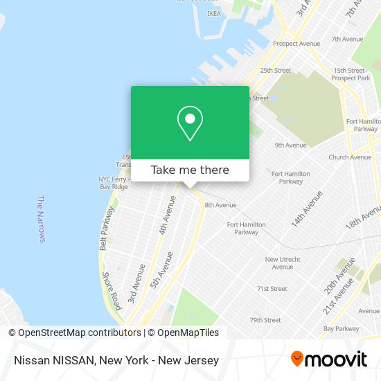 Nissan NISSAN map