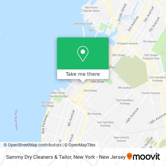 Sammy Dry Cleaners & Tailor map
