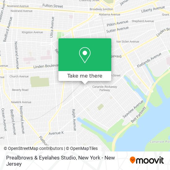 Prealbrows & Eyelahes Studio map