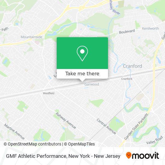 Mapa de GMF Athletic Performance