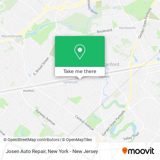 Josen Auto Repair map