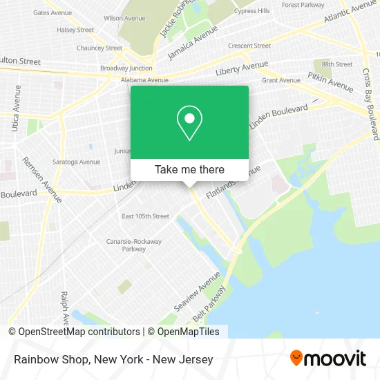 Rainbow Shop map