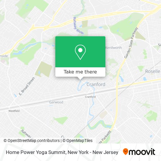 Mapa de Home Power Yoga Summit