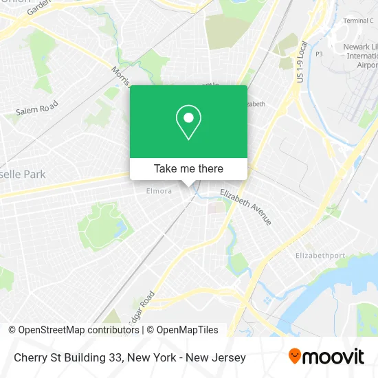 Cherry St Building 33 map