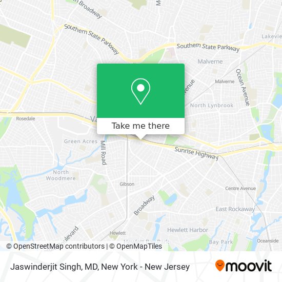 Jaswinderjit Singh, MD map