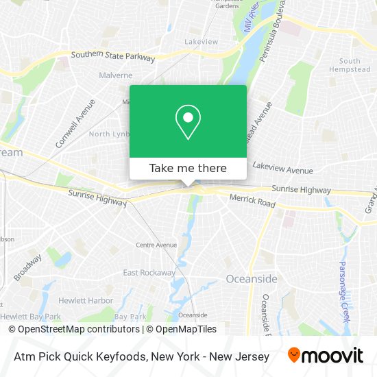 Atm Pick Quick Keyfoods map