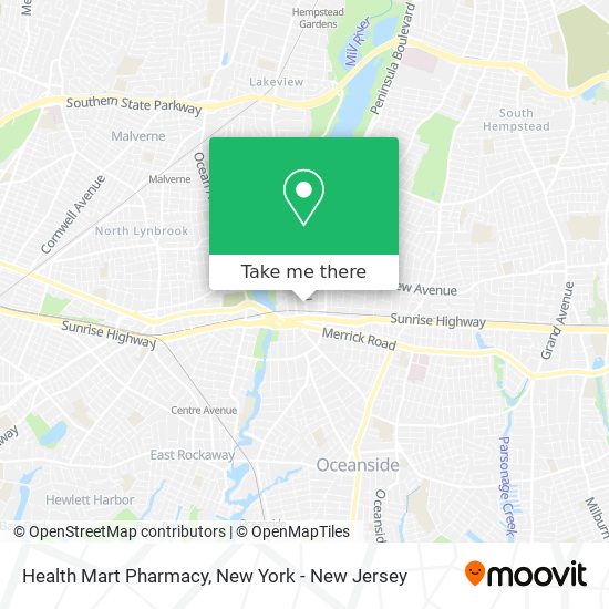 Mapa de Health Mart Pharmacy