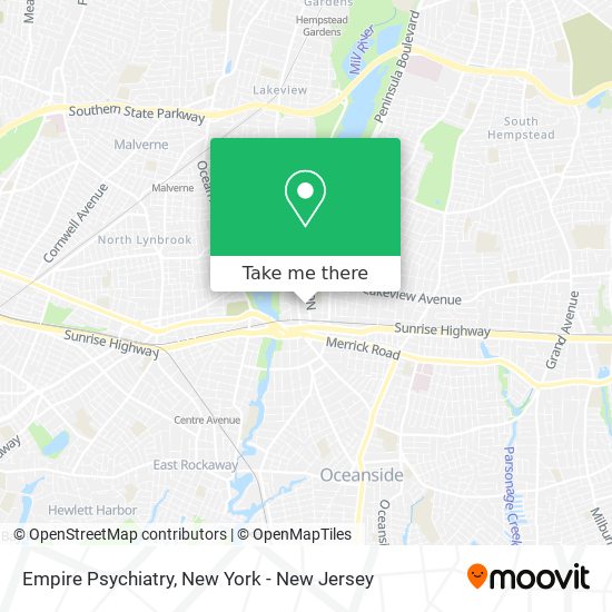 Empire Psychiatry map