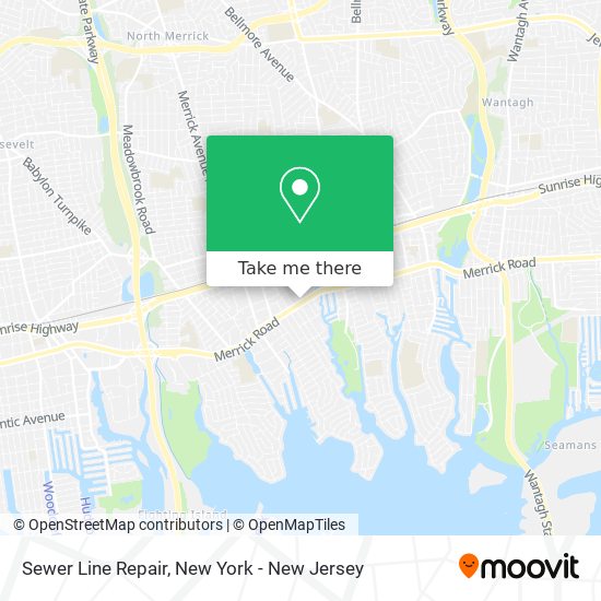 Mapa de Sewer Line Repair