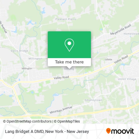 Mapa de Lang Bridget A DMD