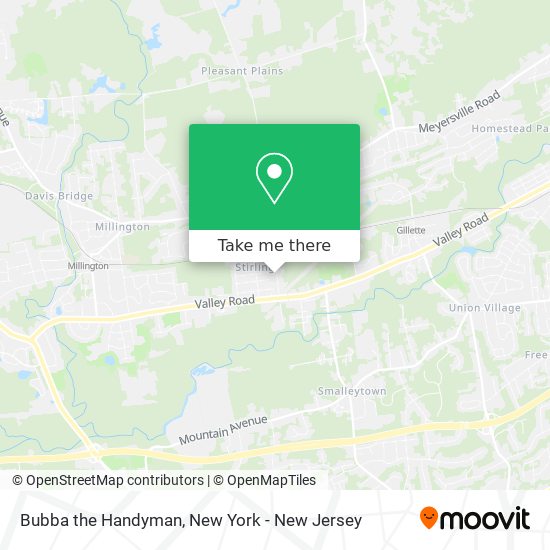 Bubba the Handyman map