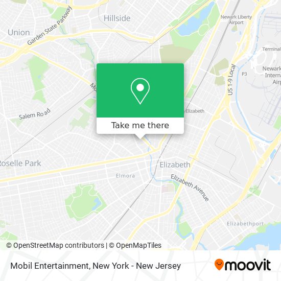 Mobil Entertainment map