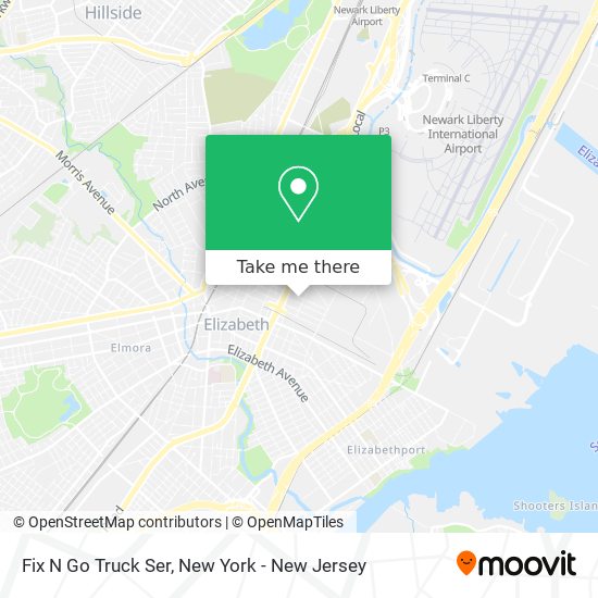 Mapa de Fix N Go Truck Ser