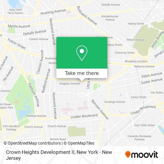 Crown Heights Development II map