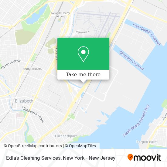 Mapa de Edla's Cleaning Services