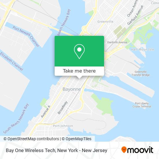 Bay One Wireless Tech map